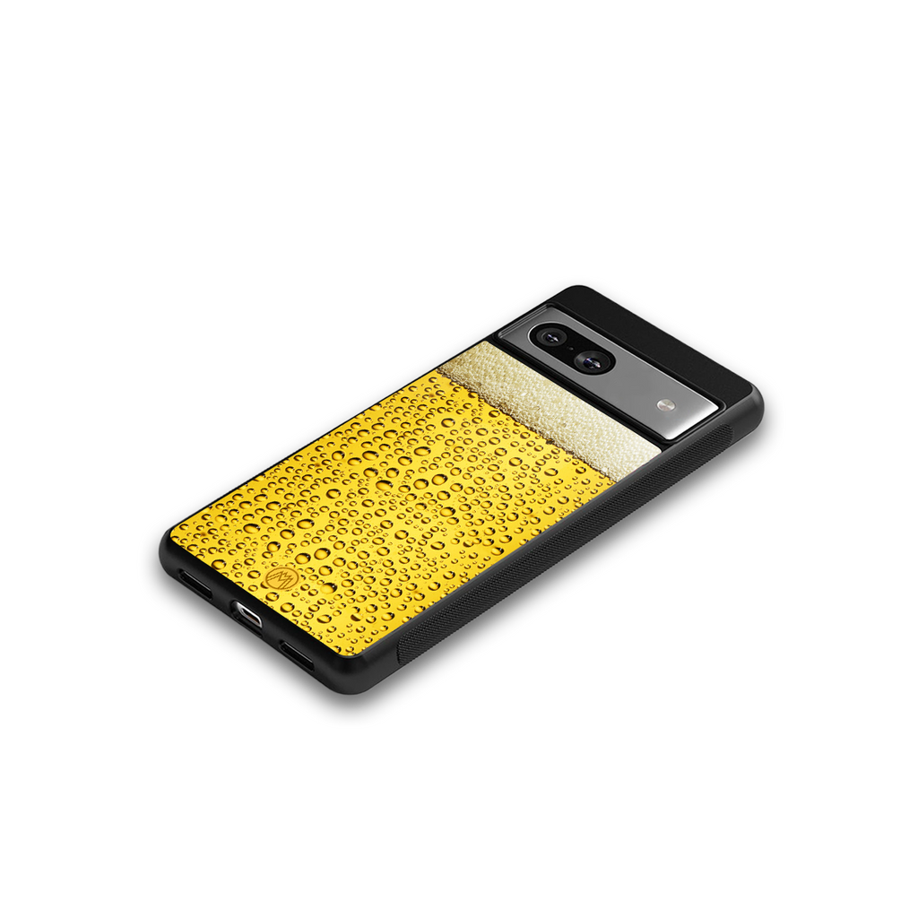 fizzy beer back phone cover | glass case for Google Pixel 7