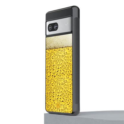 fizzy beer back phone cover | glass case for Google Pixel 7