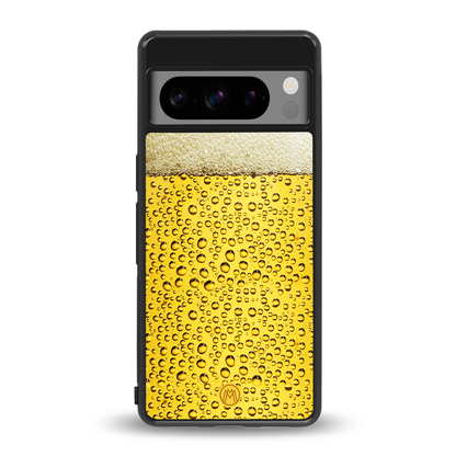 fizzy beer back phone cover | glass case for google pixel 8 pro