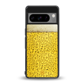 fizzy beer back phone cover | glass case for google pixel 8 pro