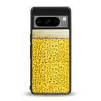 fizzy beer back phone cover | glass case for google pixel 8 pro