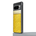 fizzy beer back phone cover | glass case for google pixel 8 pro