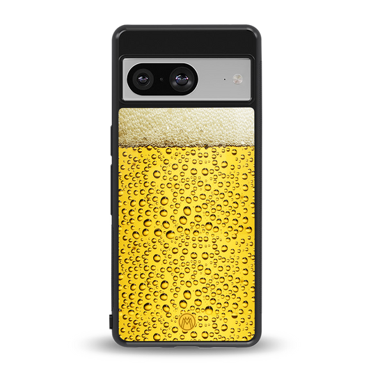 fizzy beer back phone cover | glass case for Google Pixel 8