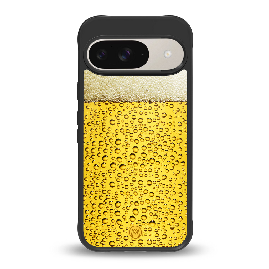 fizzy beer back phone cover | glass case for google pixel 9