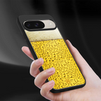 fizzy beer back phone cover | glass case for google pixel 9