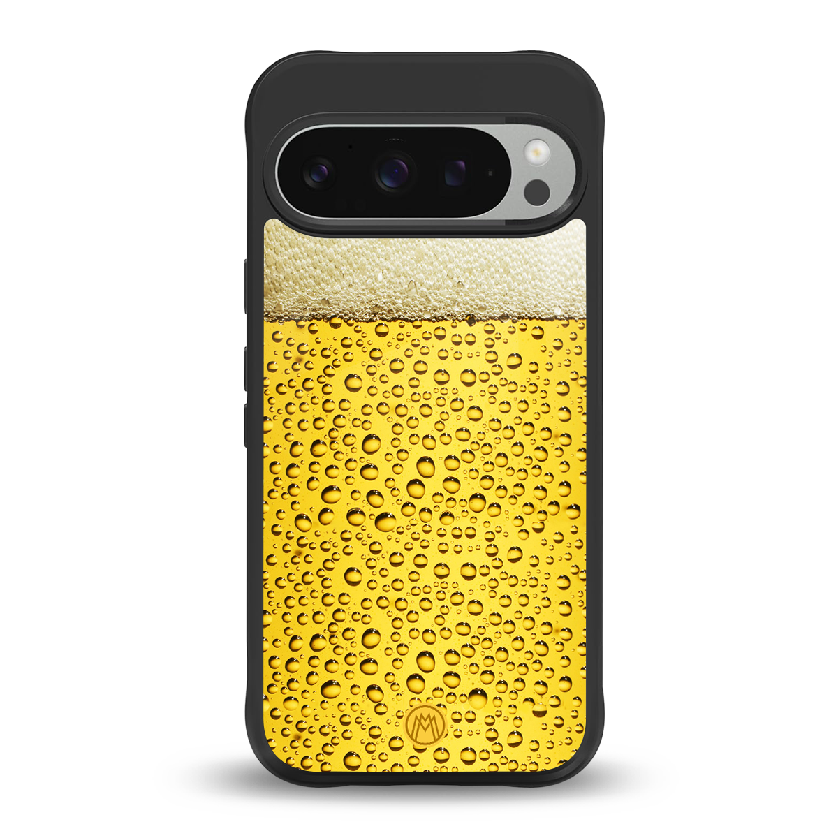 fizzy beer back phone cover | glass case for google pixel 9 pro xl