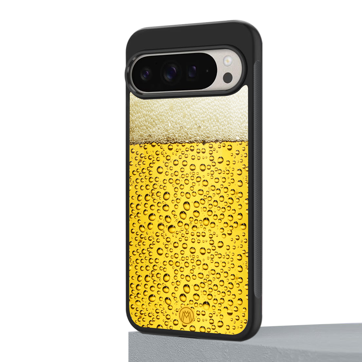 fizzy beer back phone cover | glass case for google pixel 9 pro xl