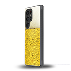 fizzy beer back phone cover | glass case for samsung galaxy s25 ultra