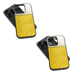 Trendy Glass Back Mobile Case for iPhone, Samsung, Redmi, OnePlus, Google Pixel, Motorola