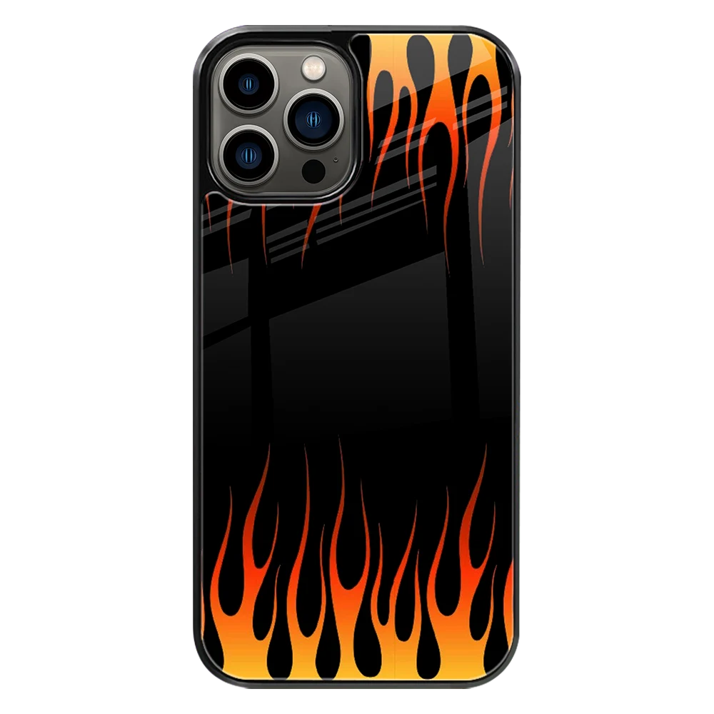 Premium Glass Back Mobile Phone Cover for iPhone, Samsung, OnePlus, Google Pixel, Redmi, Oppo, Vivo & Realme