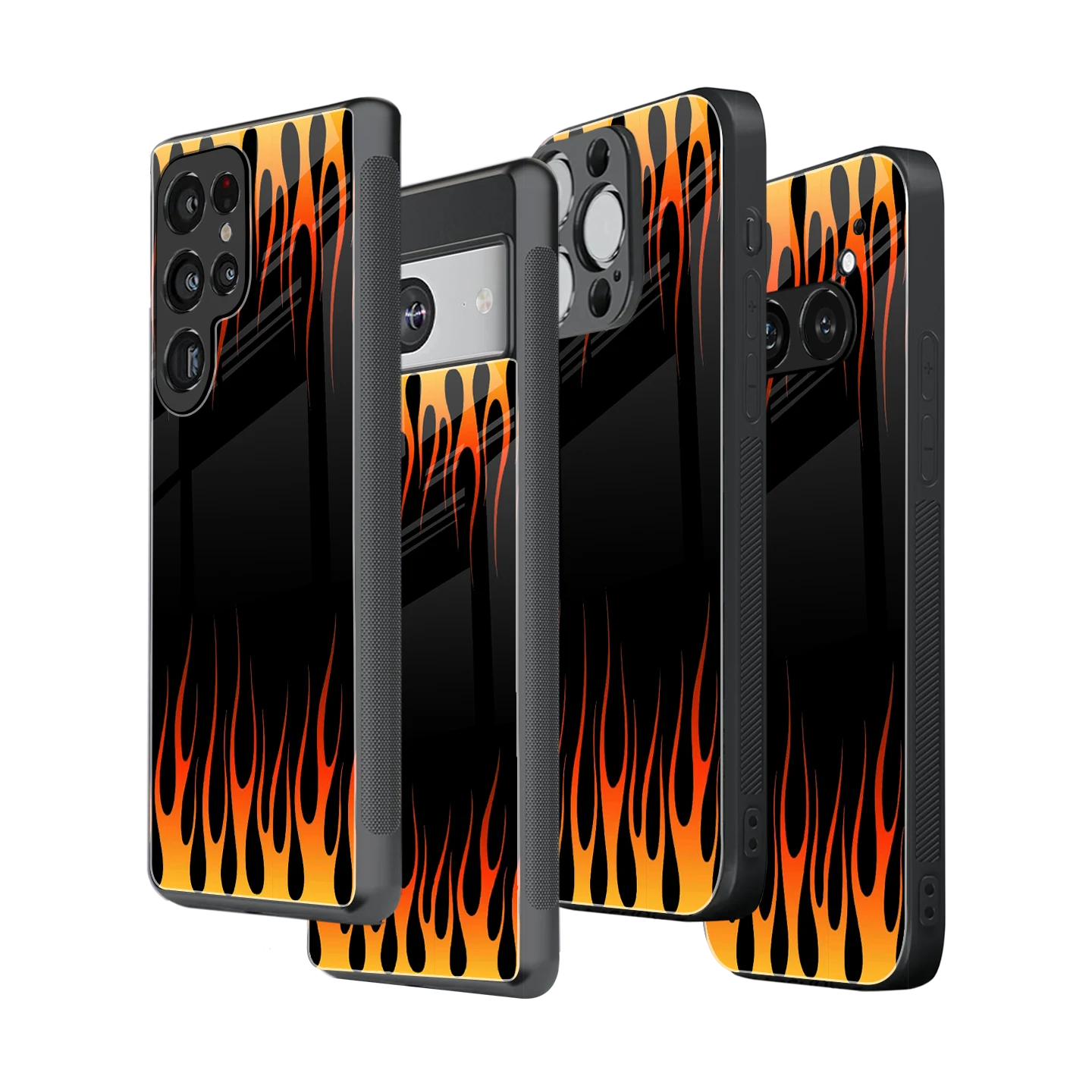 Stylish Glass Back Case for All Smartphones iPhone, Samsung, OnePlus, Pixel, Redmi, Oppo, Vivo, Motorola