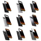 Durable Glass Back Mobile Case for iPhone, Samsung, OnePlus, Google Pixel, Redmi, Vivo, Oppo