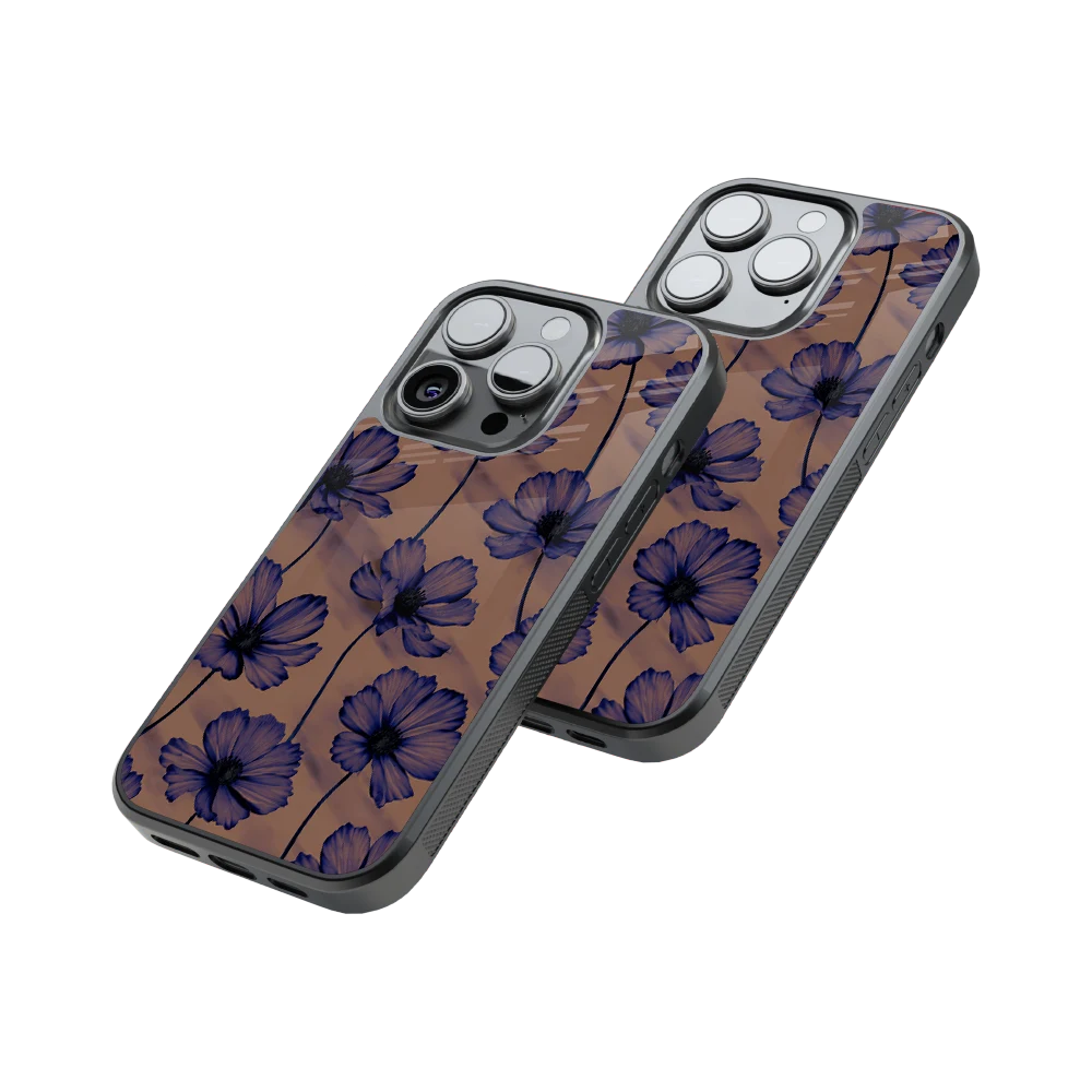 Protective Glass Back Phone Case Compatible with iPhone, Samsung, OnePlus, Pixel & More
