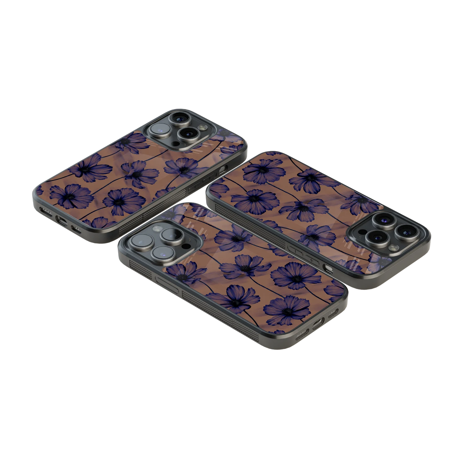 Luxury Glass Back Mobile Cover for iPhone, Samsung Galaxy, OnePlus, Pixel, Redmi & More