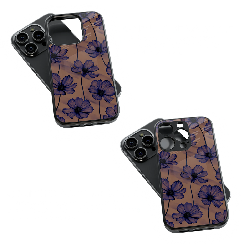 Trendy Glass Back Mobile Case for iPhone, Samsung, Redmi, OnePlus, Google Pixel, Motorola
