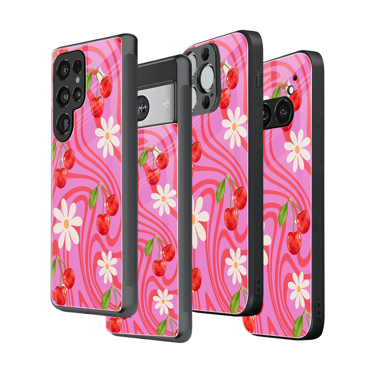 Stylish Glass Back Case for All Smartphones iPhone, Samsung, OnePlus, Pixel, Redmi, Oppo, Vivo, Motorola