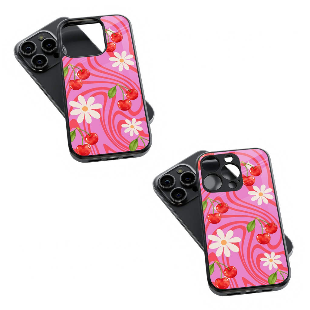 Trendy Glass Back Mobile Case for iPhone, Samsung, Redmi, OnePlus, Google Pixel, Motorola