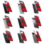 Durable Glass Back Mobile Case for iPhone, Samsung, OnePlus, Google Pixel, Redmi, Vivo, Oppo