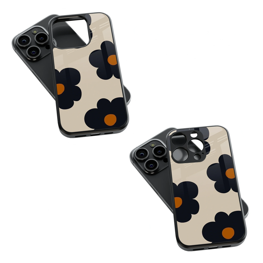 Trendy Glass Back Mobile Case for iPhone, Samsung, Redmi, OnePlus, Google Pixel, Motorola