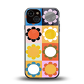 floral joy back phone cover | glass case for iphone 13
