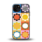floral joy back phone cover | glass case for iphone 13