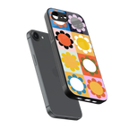 floral joy back phone cover | glass case for iphone 16e