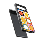 floral joy back phone cover | glass case for Google Pixel 6A