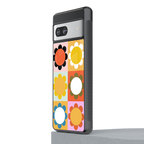 floral joy back phone cover | glass case for Google Pixel 7