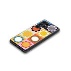floral joy back phone cover | glass case for samsung galaxy s25 ultra