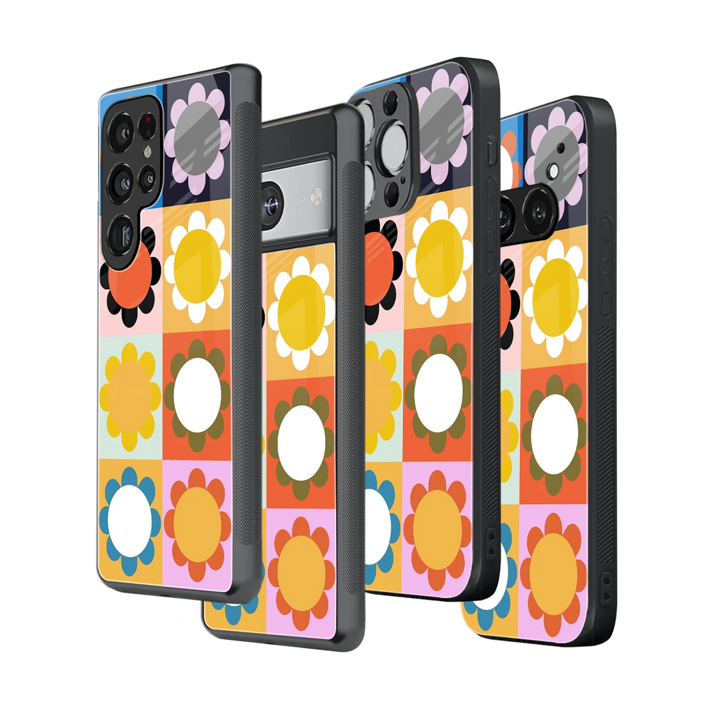 Stylish Glass Back Case for All Smartphones – iPhone, Samsung, OnePlus, Pixel, Redmi, Oppo, Vivo, Motorola