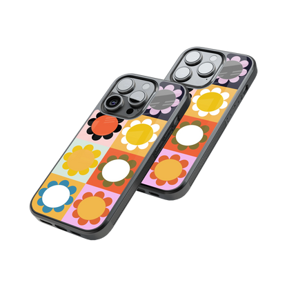 Protective Glass Back Phone Case Compatible with iPhone, Samsung, OnePlus, Pixel & More