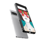 flowery eyes back phone cover | glass case for Google Pixel 8