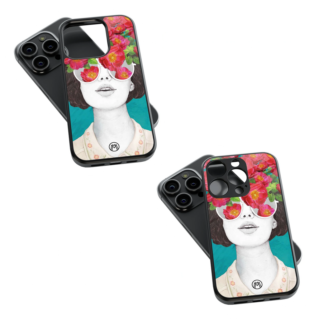Trendy Glass Back Mobile Case for iPhone, Samsung, Redmi, OnePlus, Google Pixel, Motorola