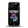fly me to the moon back phone cover | glass case for iphone 13 mini
