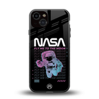 fly me to the moon back phone cover | glass case for iphone 13