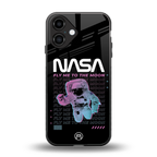 fly me to the moon back phone cover | glass case for iphone 16