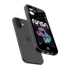 fly me to the moon back phone cover | glass case for iphone 16