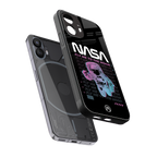 fly me to the moon back phone cover | glass case for nothing phone 2