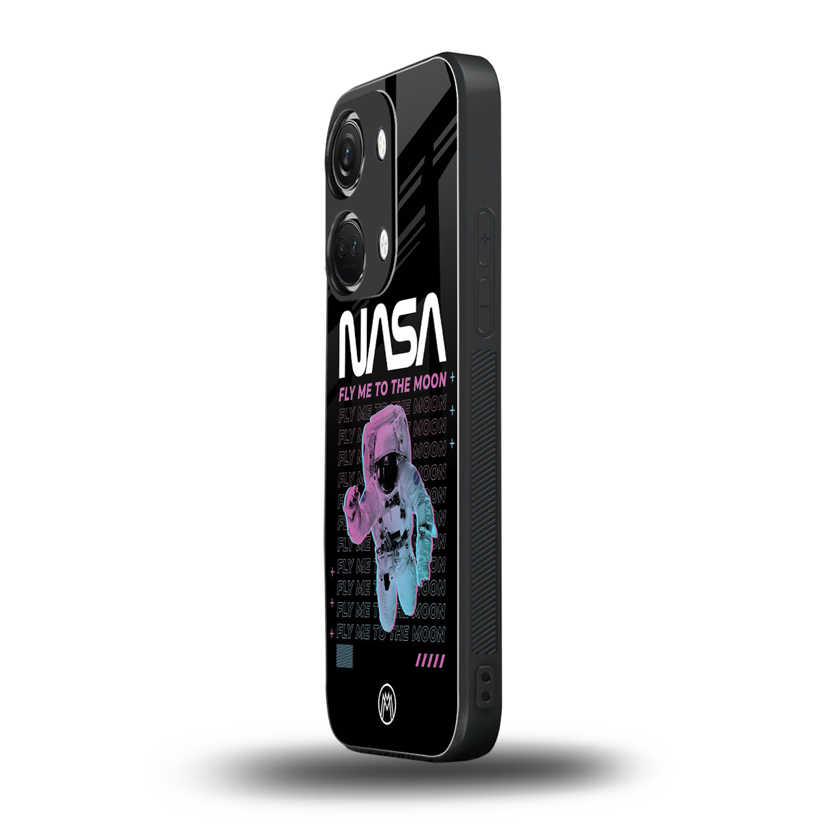 fly me to the moon back phone cover | glass case for oneplus nord 3
