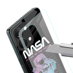 fly me to the moon back phone cover | glass case for oneplus nord 3