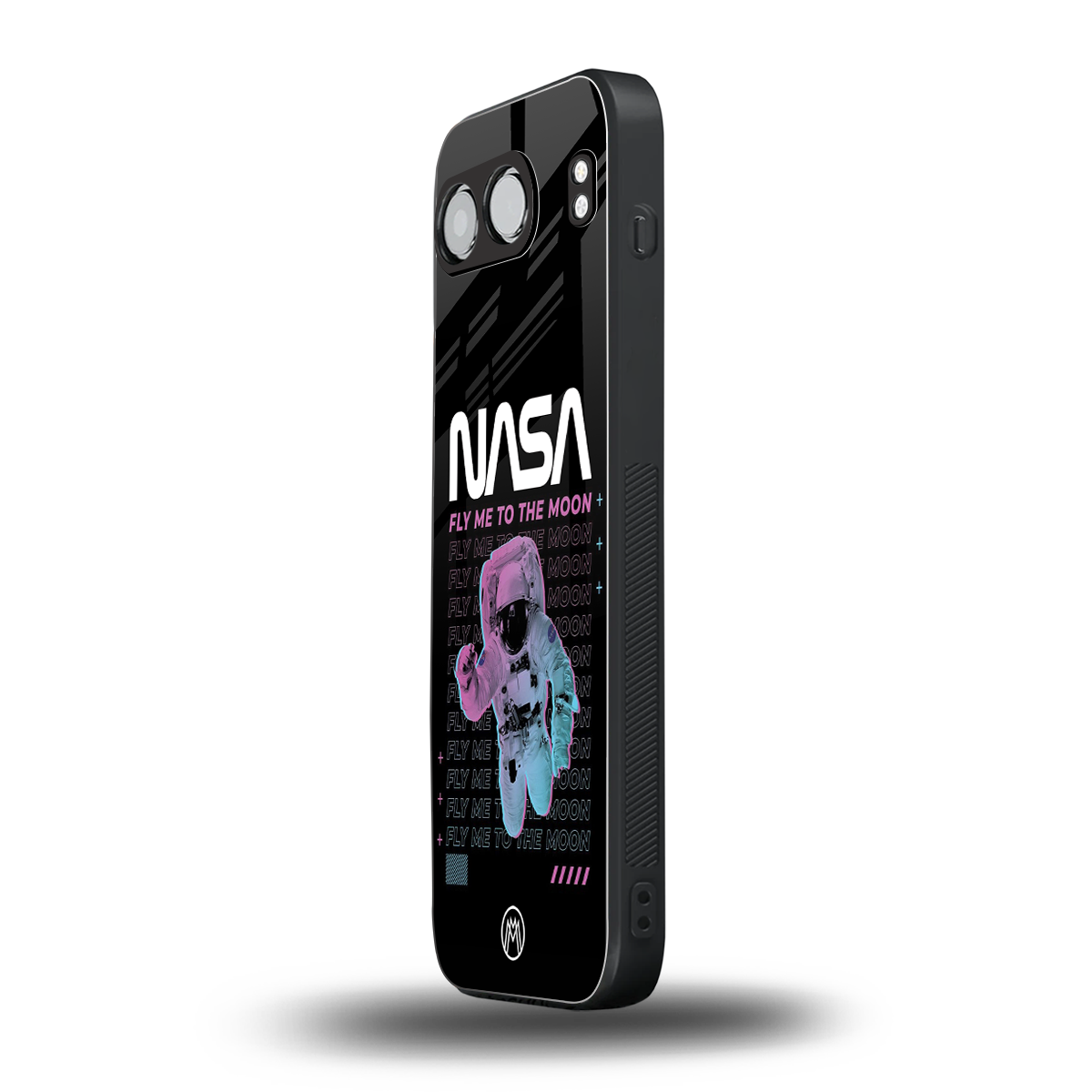 fly me to the moon back phone cover | glass case for oneplus nord 4