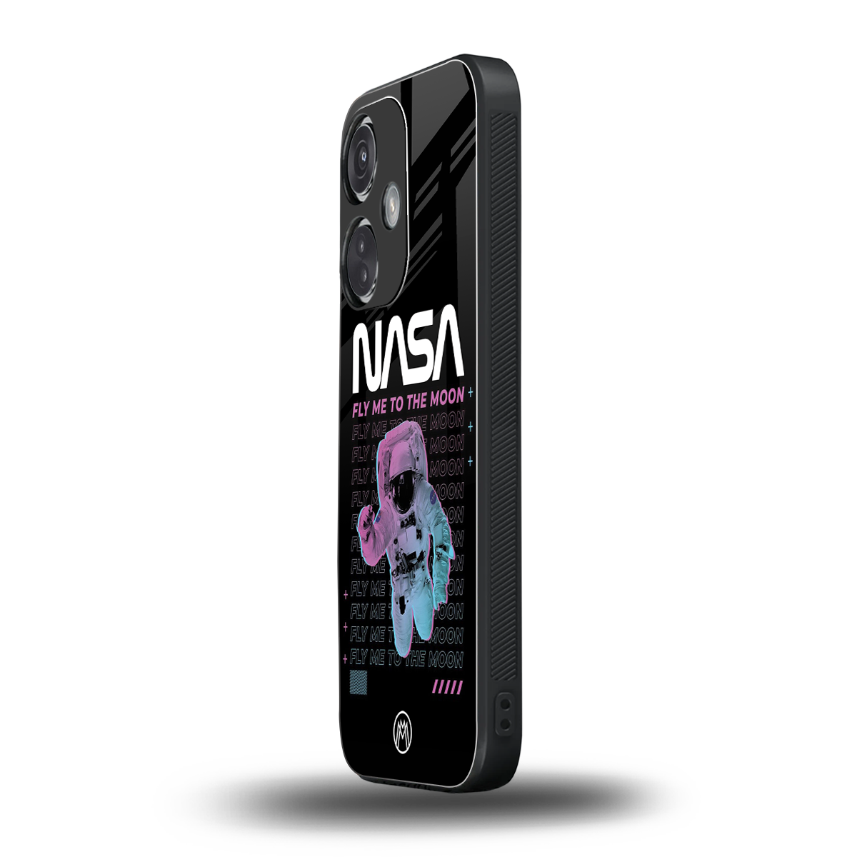 fly me to the moon back phone cover | glass case for oneplus nord ce 3