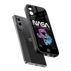 fly me to the moon back phone cover | glass case for oneplus nord ce 4 lite