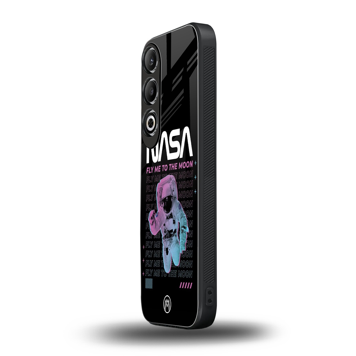 fly me to the moon back phone cover | glass case for oneplus nord ce 4