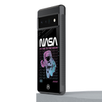 fly me to the moon back phone cover | glass case for google pixel 6 pro
