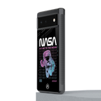 fly me to the moon back phone cover | glass case for Google Pixel 6A
