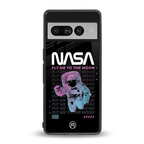fly me to the moon back phone cover | glass case for google pixel 7 pro