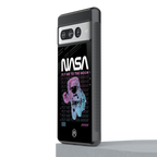 fly me to the moon back phone cover | glass case for google pixel 7 pro