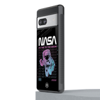 fly me to the moon back phone cover | glass case for Google Pixel 7