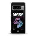 fly me to the moon back phone cover | glass case for google pixel 8 pro